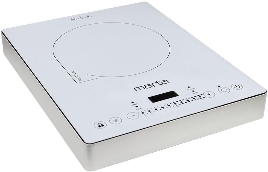 9058371 Плита компактная электрическая MARTA MT-4221 белый STDN-0074108 - Вид №5