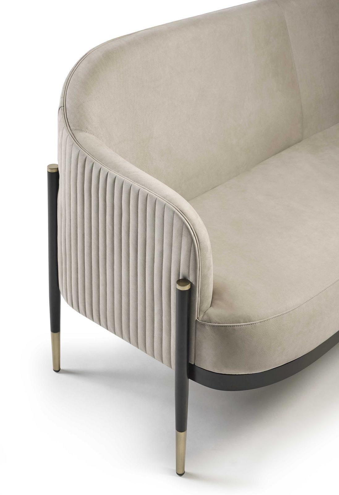 3-местный кожаный диван Capital Collection Оксфорд ARCH-00088626