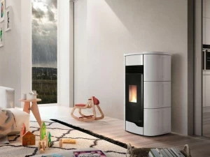 PALAZZETTI Пеллетная печь из керамики для воздушного отопления класс а + Anna