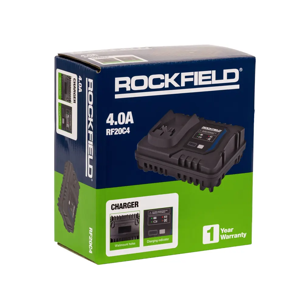 Зарядное устройство Rockfield RF20C4 для литий-ионных аккумуляторов 20В 89366421 STLM-1496355 - Вид №5