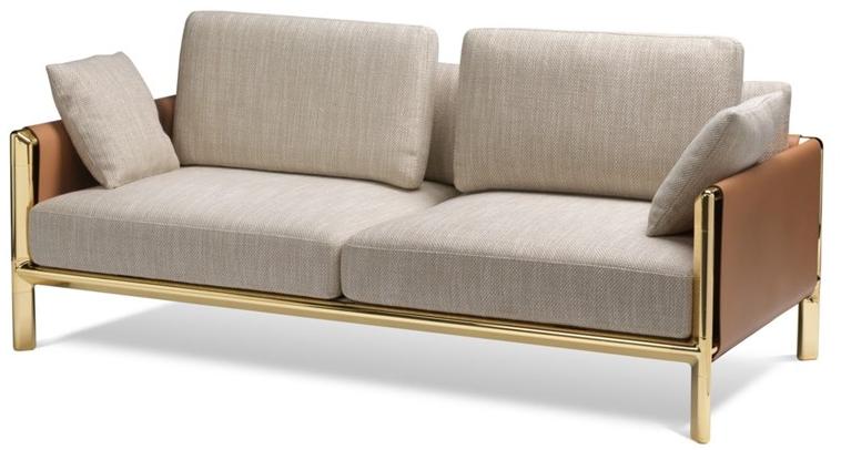 GHIDINI1961 2-х местный диван со съемным чехлом Frame sun-id-1440162 - Вид №1