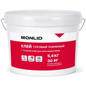 Клей усиленный для тяжелых обоев MONLID 30 м²