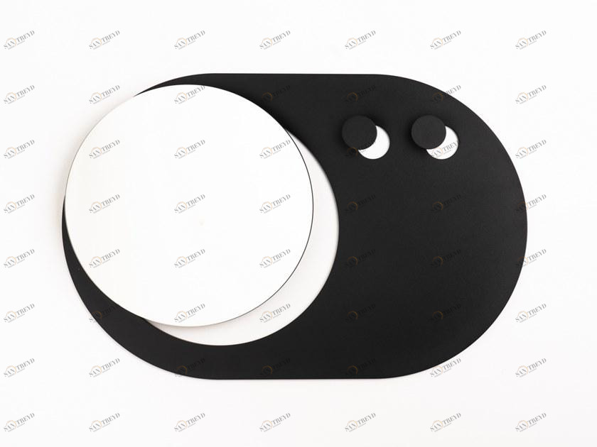 FORMAE Овальное настенное зеркало из стали с порошковым покрытием Roommate sun-id-1432010