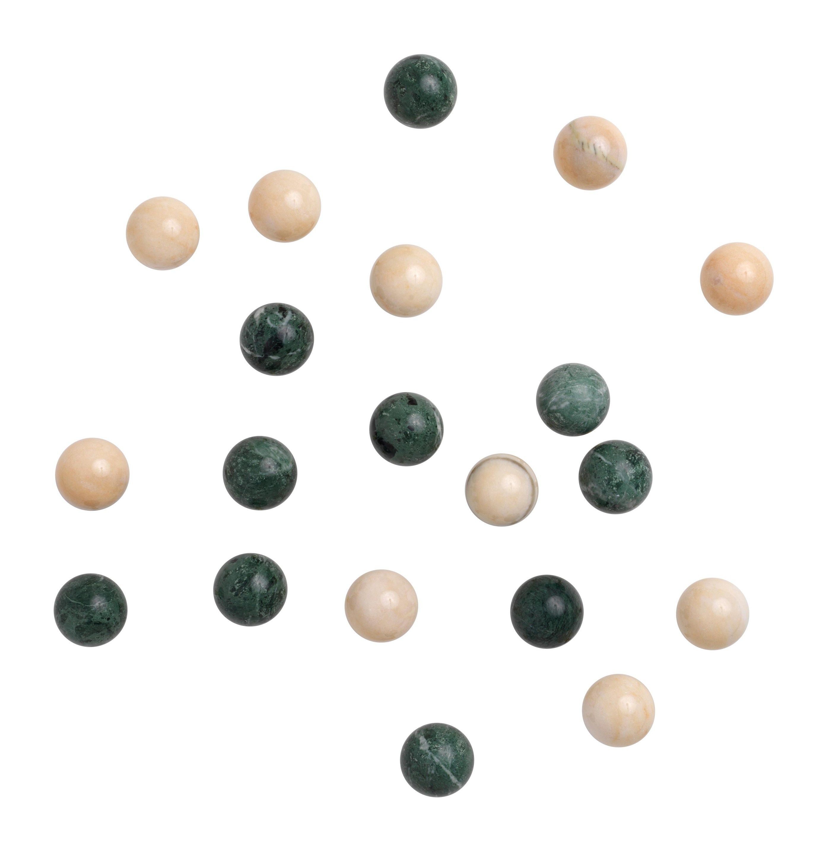 Зеленая Гватемала мраморная настенная вешалка Schonbuch DOTS STONE ARCH-00108822 - Вид №1