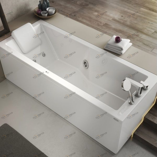 Ванна с гидромассажем Energy 160 без панелей ENE-1001-1700 Sx Jacuzzi ENE10011700SX