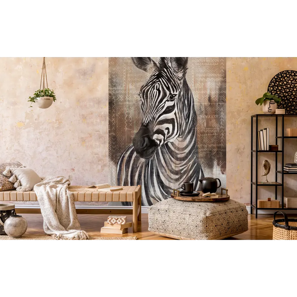 Фотообои Африканский мотив флизелиновые, 200x270 см, L13-253 84794280 STLM-2090843 FBRUSH 3D FLIZART - Вид №2