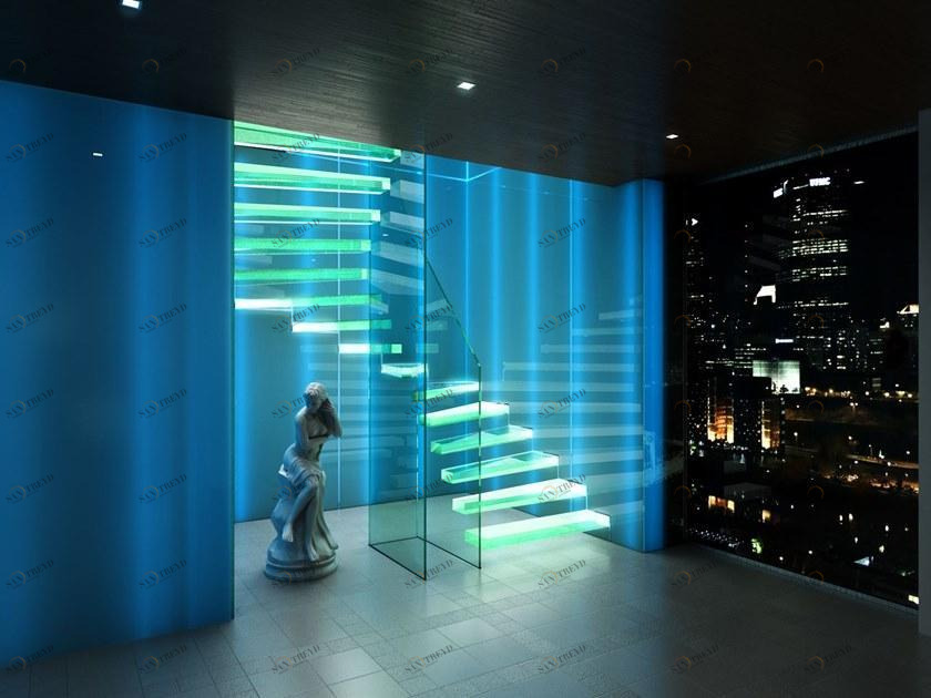 Siller Treppen Консольная лестница из стекла sun-id-1479537