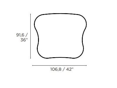 Керамический низкий садовый столик Royal Botania Organix Lounge ARCH-00135285 - Вид №28