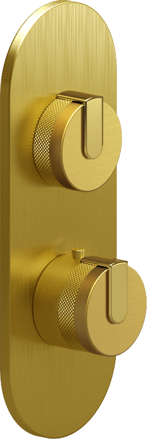 E-8026-R1BAUE0-L1AU-BB-T Планка M-Series с 2 ручками - Внешняя часть GRAFF MOD+