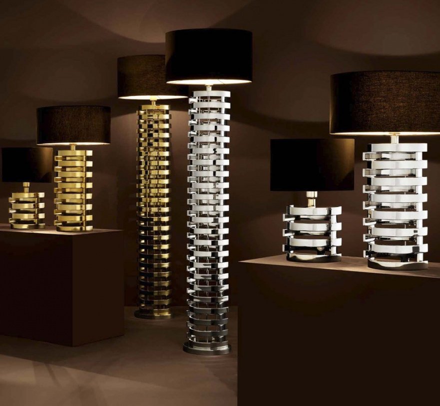 Настольная лампа Boxter L от Eichholtz Латунь 109812 EICHHOLTZ ИНТЕРЬЕРНЫЕ 061806 Золото;черный  - Вид №2