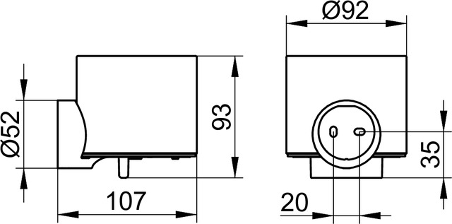 12852019000 Дозатор KEUCO Collection REVA - Вид №3