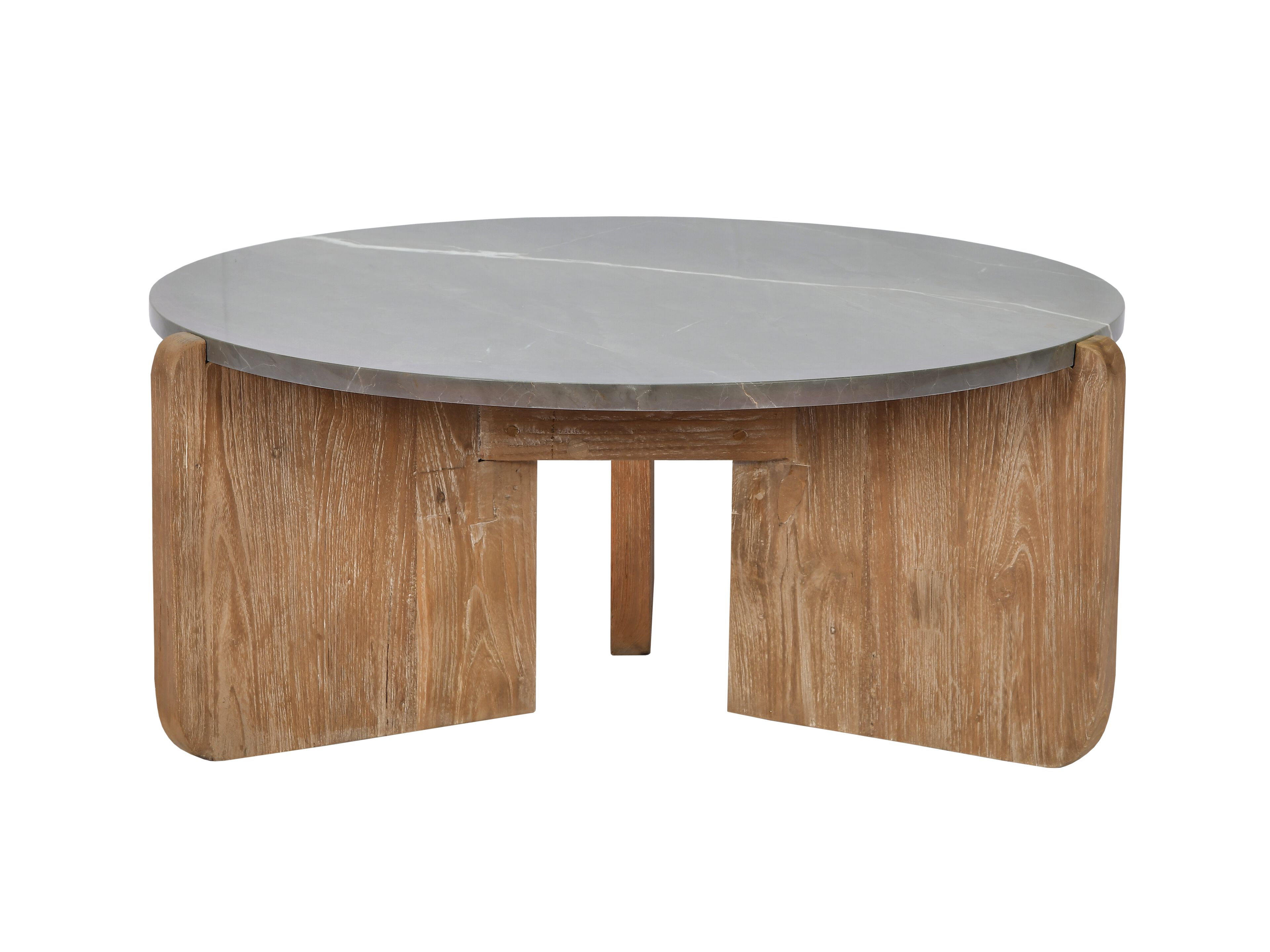 Низкий стол из тикового дерева с мраморной столешницей cbdesign стела ARCH-00084922
