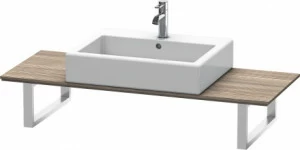 XL013C05151 X-Large Консоль для накладных раковин и встраиваемых умывальников Сосна коричневая, декор
