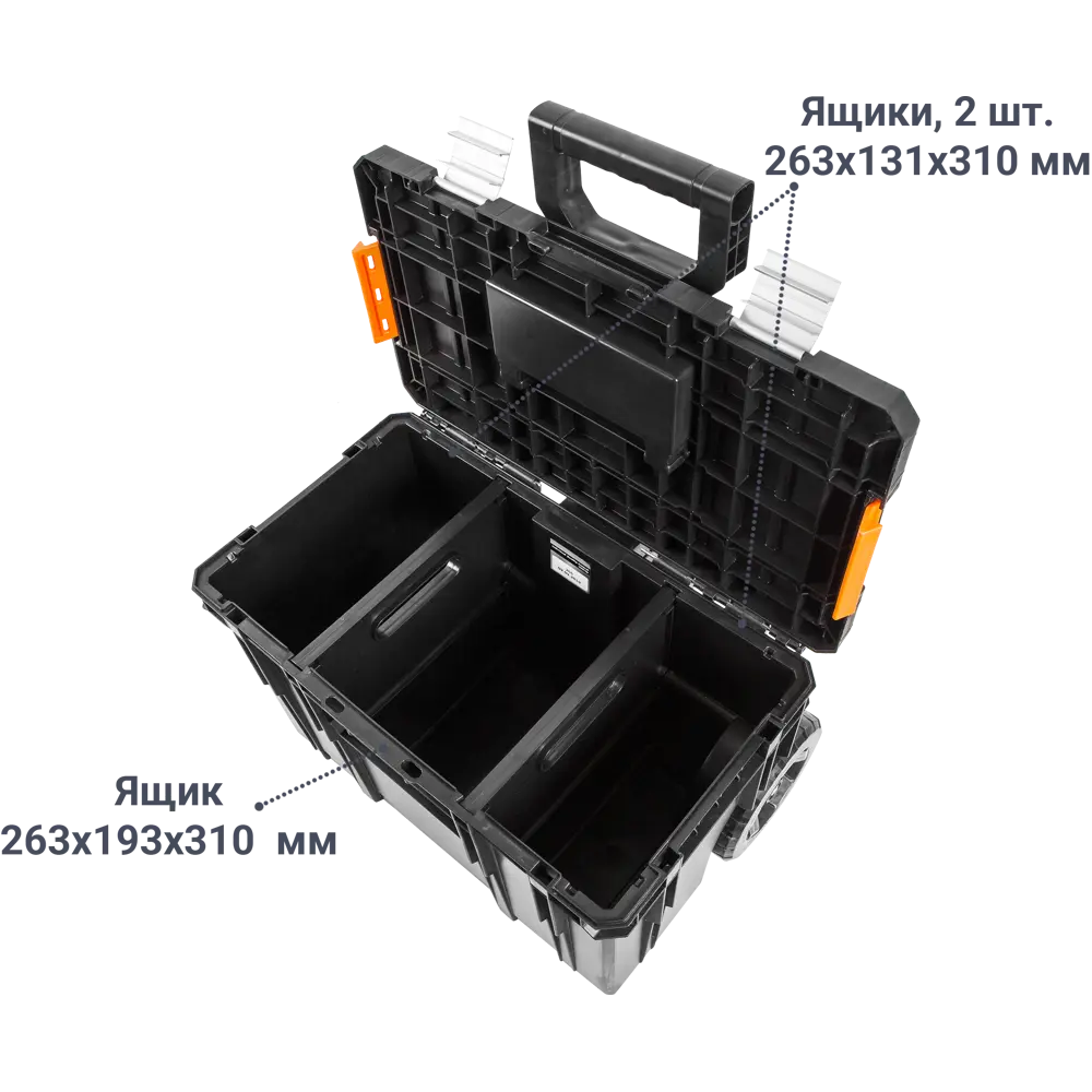 Ящик для инструмента Dexter Pro 530Х383Х345 мм, пластик 82055918 STLM-2102283  - Вид №1