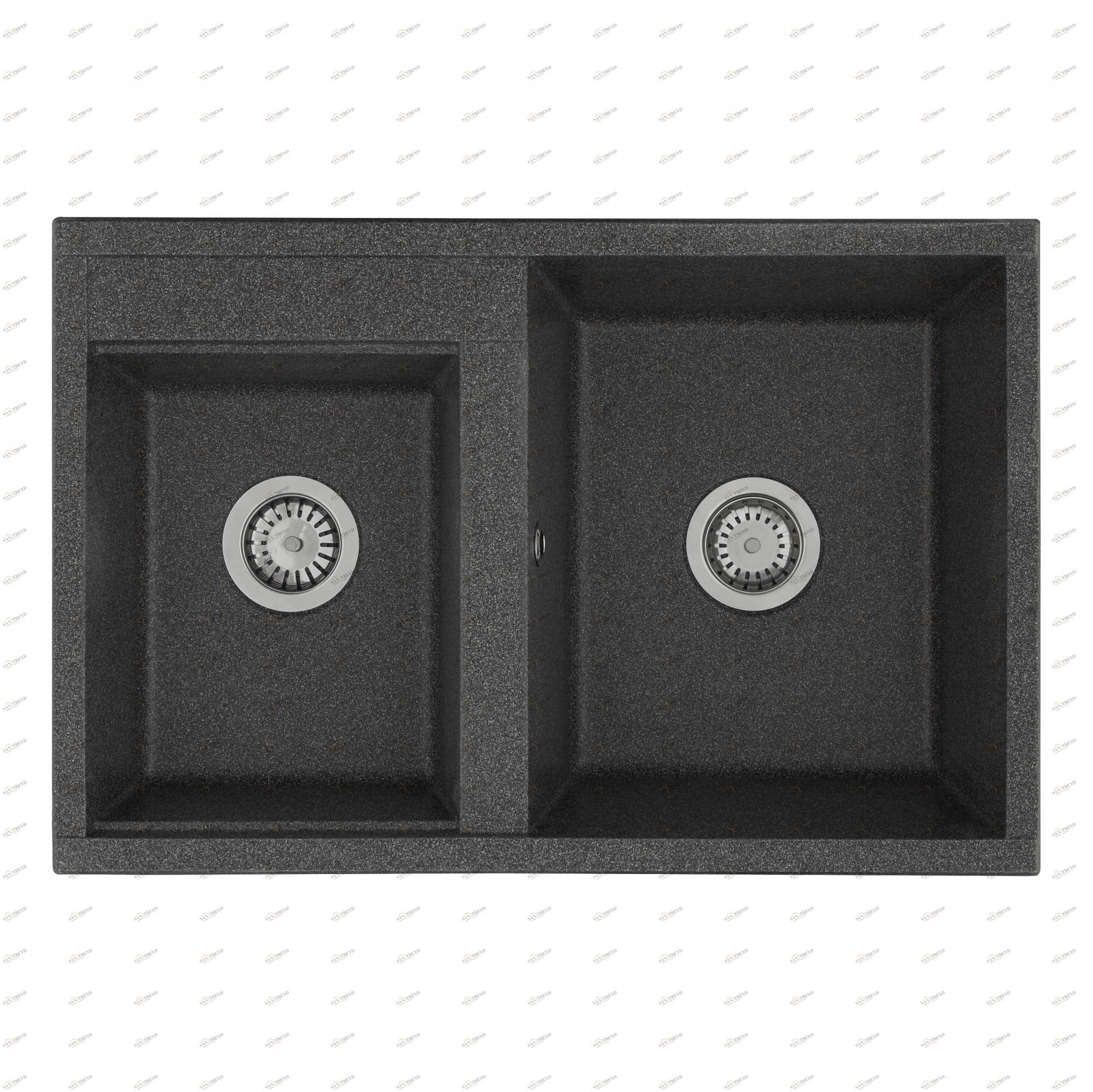 1A723132DE210 Мойка кухонная прямоугольная AQUATON ДЕЛИЯ