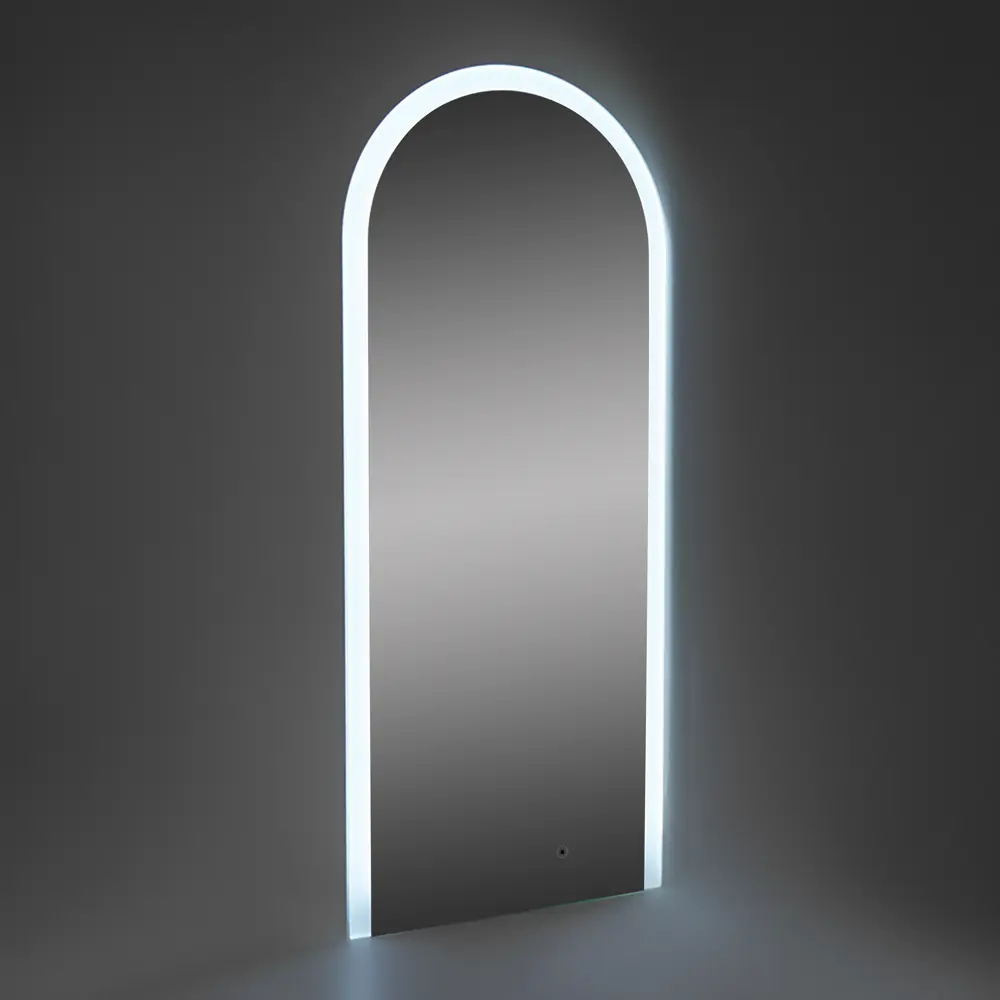 Зеркало для ванной Omega Glass Слим SD42 с подсветкой 50x120 см арка STLM-2059251 - Вид №1