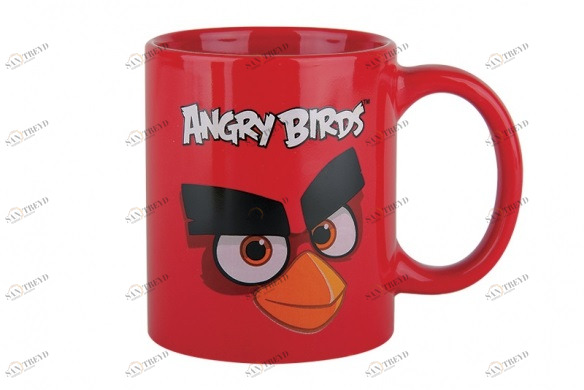 Кружка Angry Birds Movie Red 340 мл КОРАЛЛ ANGRY BIRDS MOVIE 029601 Красный;белый;черный 