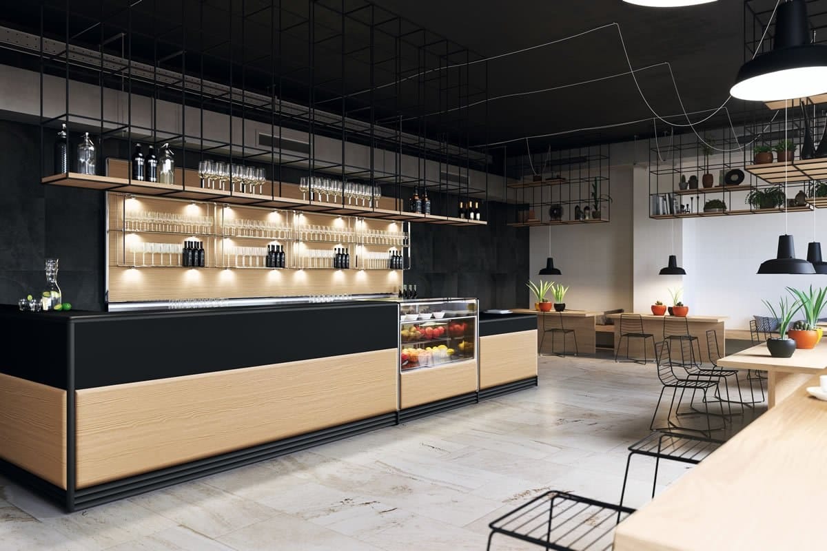 Деревянная барная стойка Frigomeccanica Next ARCH-00102318 - Вид №36