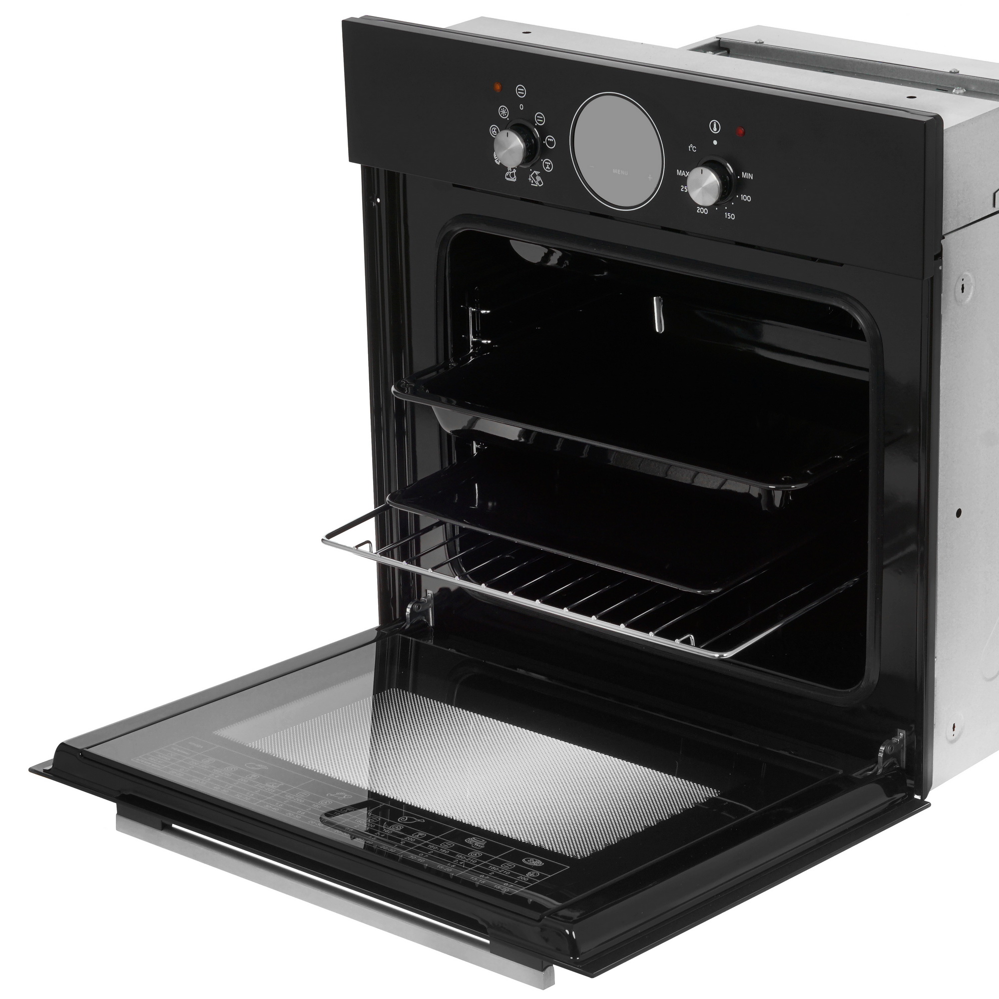 9901502 Электрический духовой шкаф Gefest ЭДВ ДА 602-02 РА черный STDN-0112850 - Вид №5