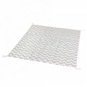 Игровой коврик стеганый Grey Zigzag VAMVIGVAM GREY ZIGZAG 281595 Белый;серый