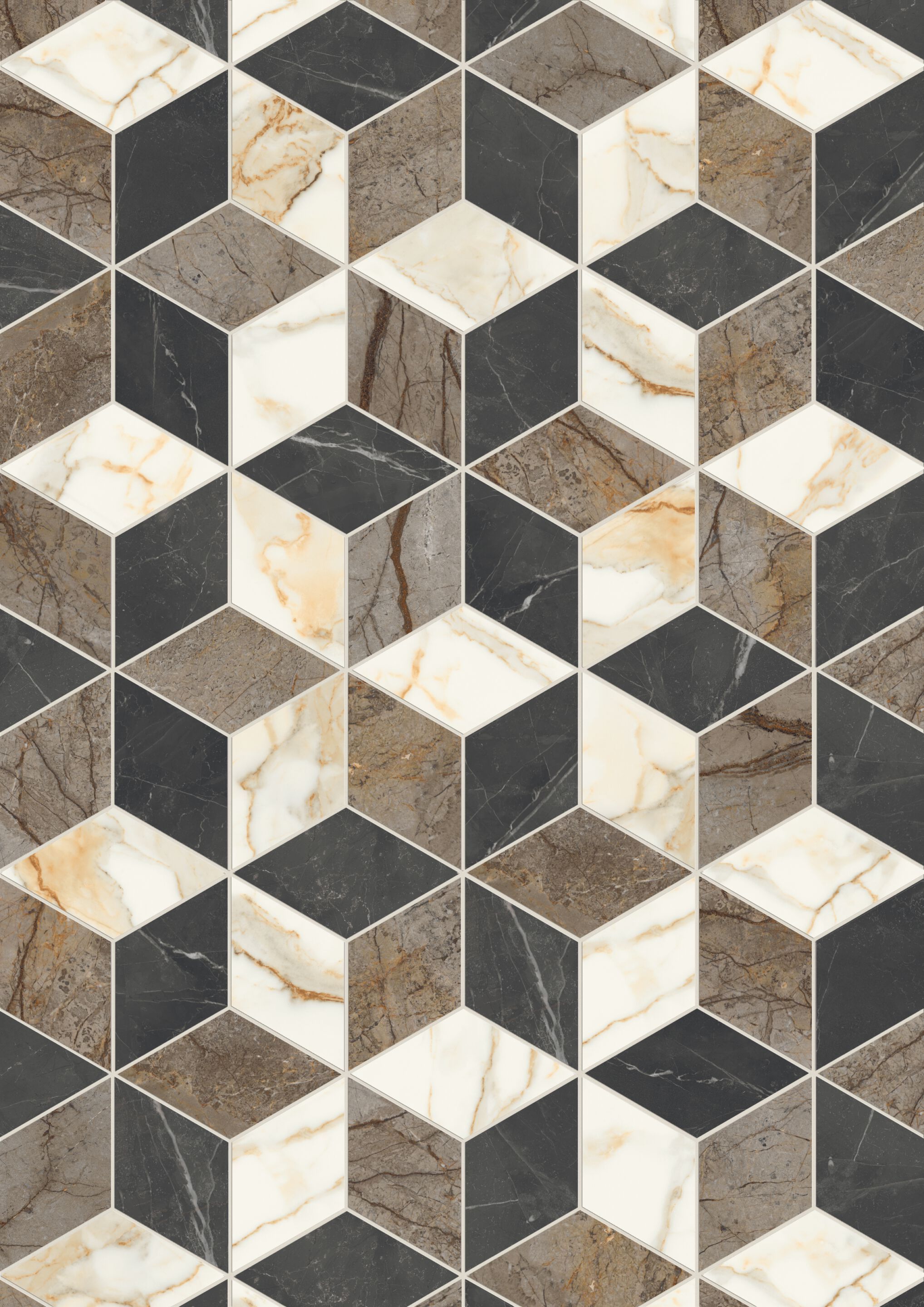 Пол / керамогранит с мраморным эффектом Marca Corona скульптурная ARCH-00019706 - Вид №1