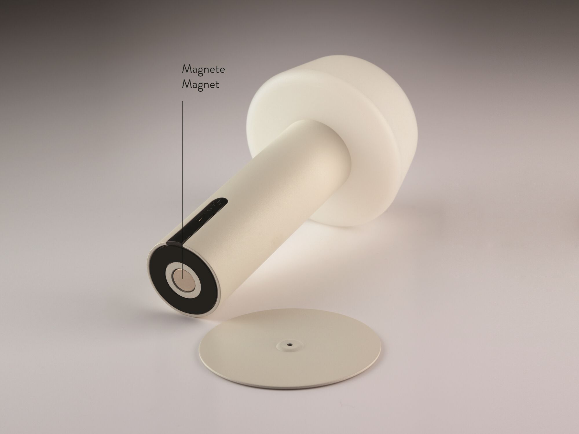 Заливка формы алюминиевая настольная лампа с USB зарядки PAN Portable ARCH-00059736 - Вид №4