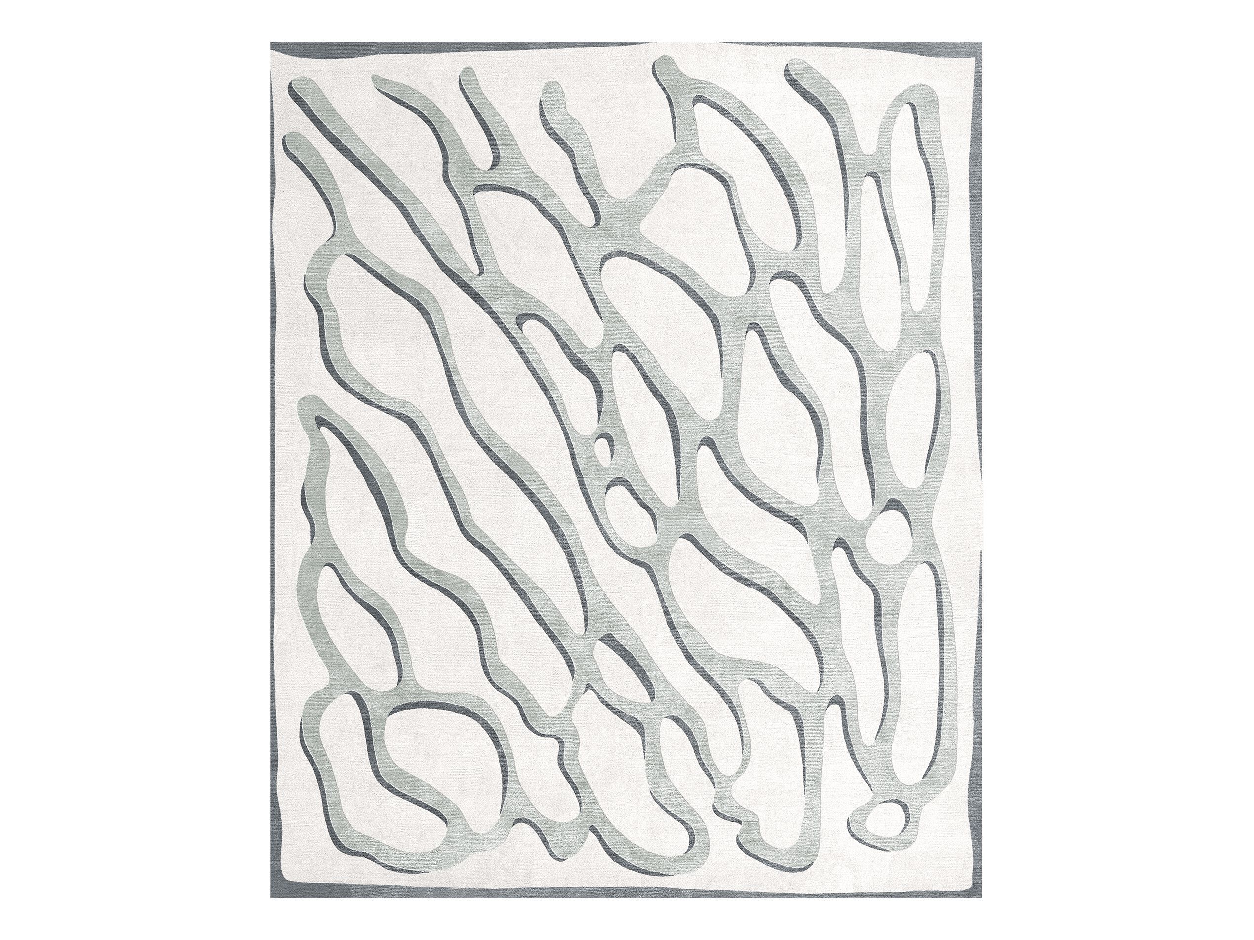 Прямоугольный ковер ручной работы Tapis Rouge стрейч ARCH-00095503