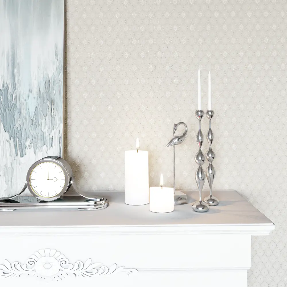 Обои флизелиновые Palitra Home Rosalina светло-бежевые 1.06 м HC71619-11 STLM-2006243 - Вид №2
