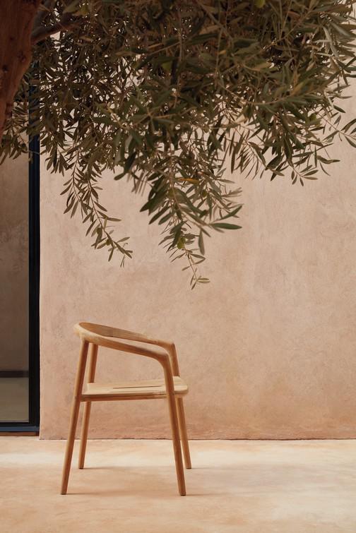 Кресло teak nero Manutti Solid MNST02 - Вид №22