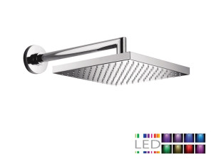 Латунная Светодиодная насадка для душа с хромотерапией