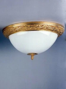 Tisserant Бронзовый потолочный светильник Lauriers