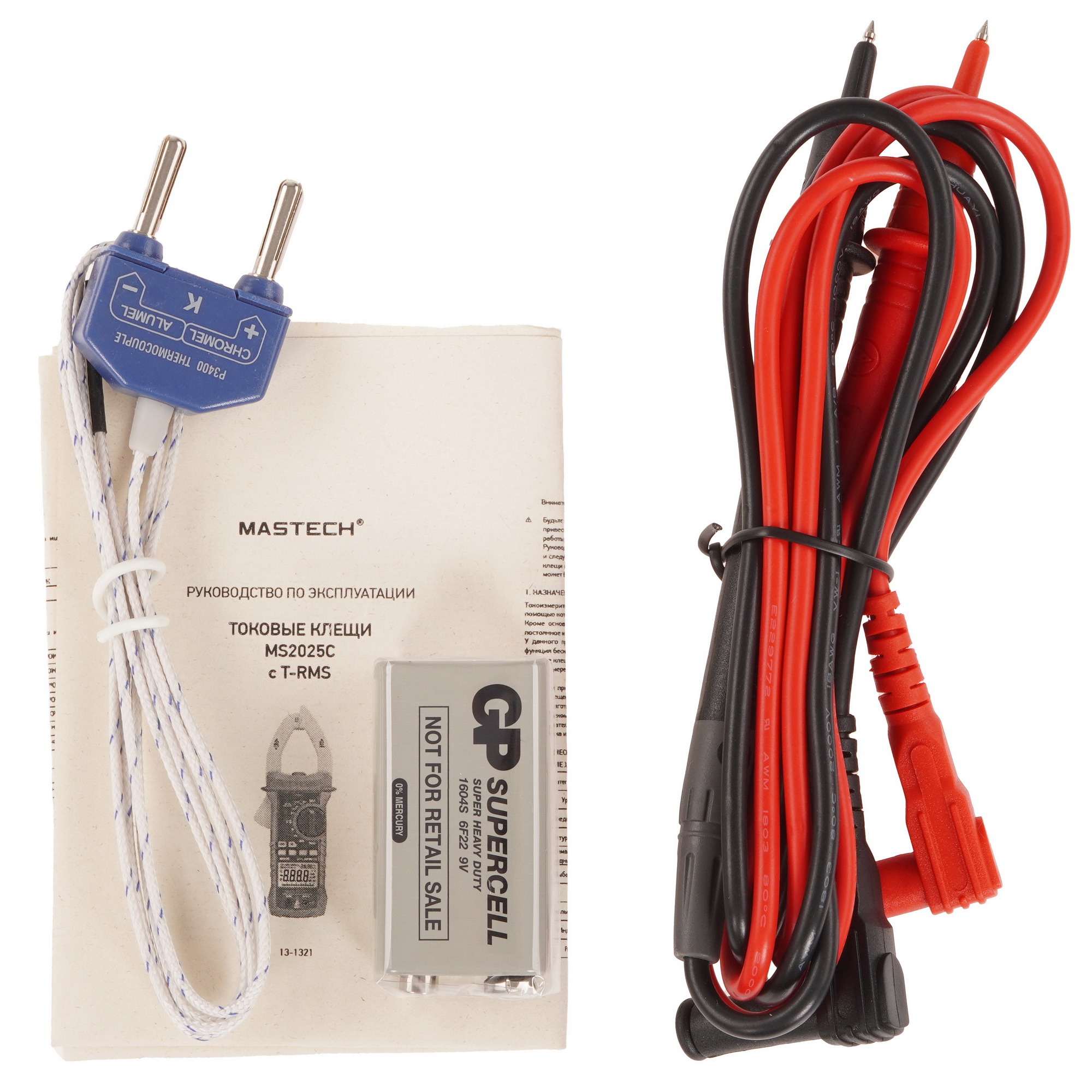 Клещи токоизмерительные MASTECH MS2025C 9110931 STDN-0002798 - Вид №5