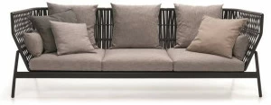 RODA 3-местный садовый диван из полиэстера Piper