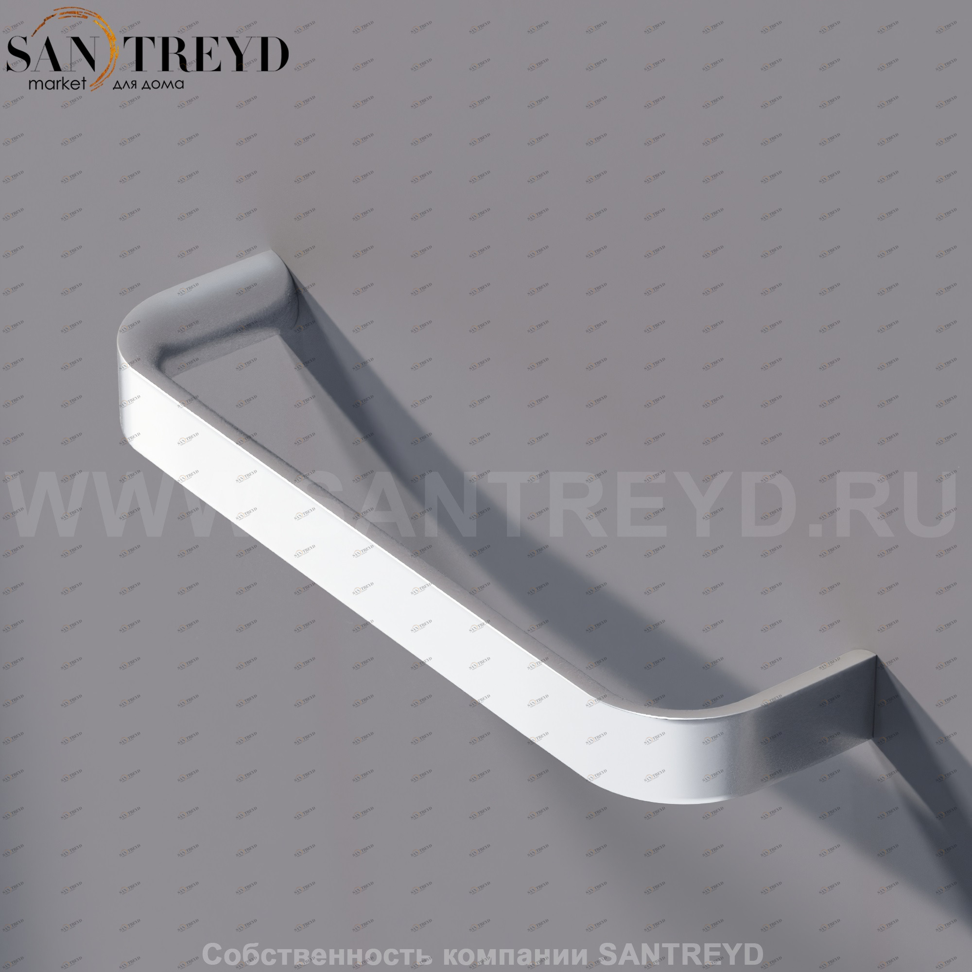 Agape MACH Плотенцедержатель 30 см хромированный сатин AMAC0666SP