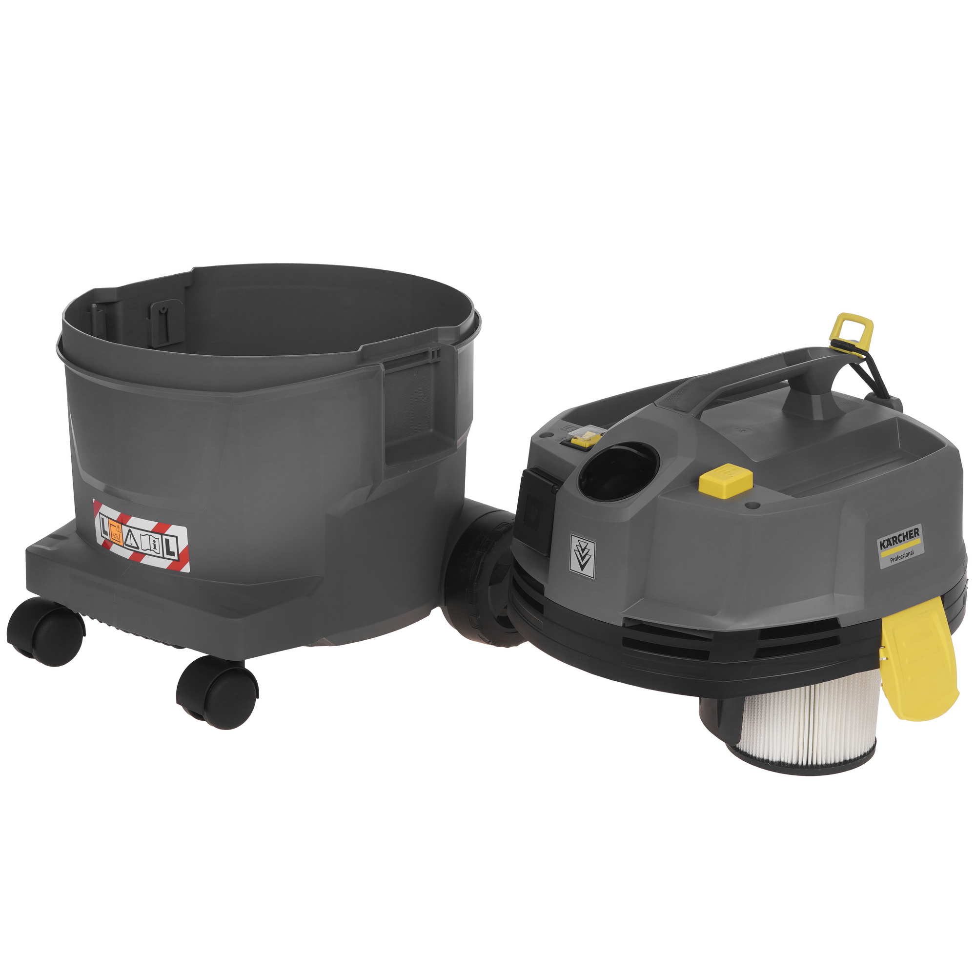 9074374 Пылесос Karcher NT 22/1 Ap Te L серый STDN-0110519 - Вид №4