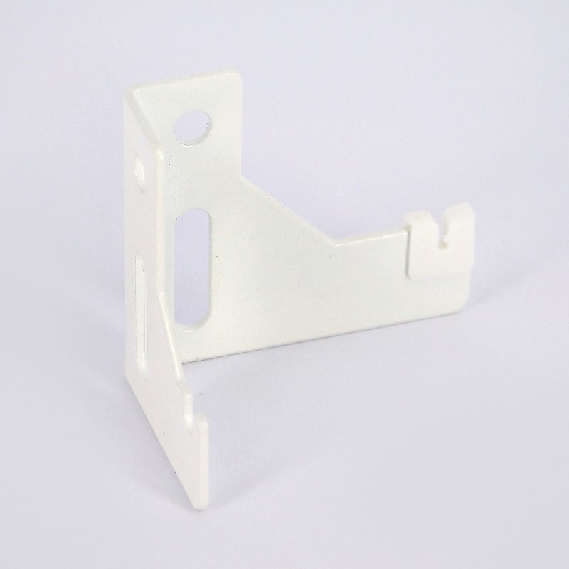 Настенный кронштейн BUDERUS К9.2 с пластиковой вставкой левый белый для радиаторов 10/11 типа K92BL - Вид №1