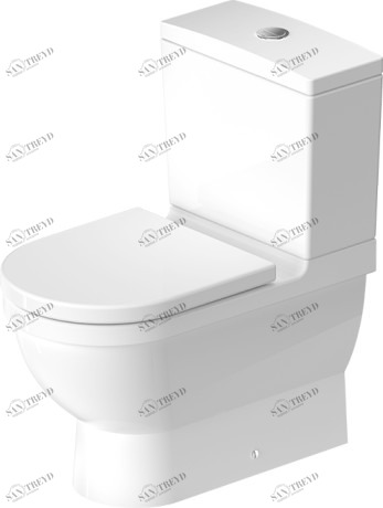 0128092000 Компакт унитаз с бачком Белый Duravit Starck 3 Германия