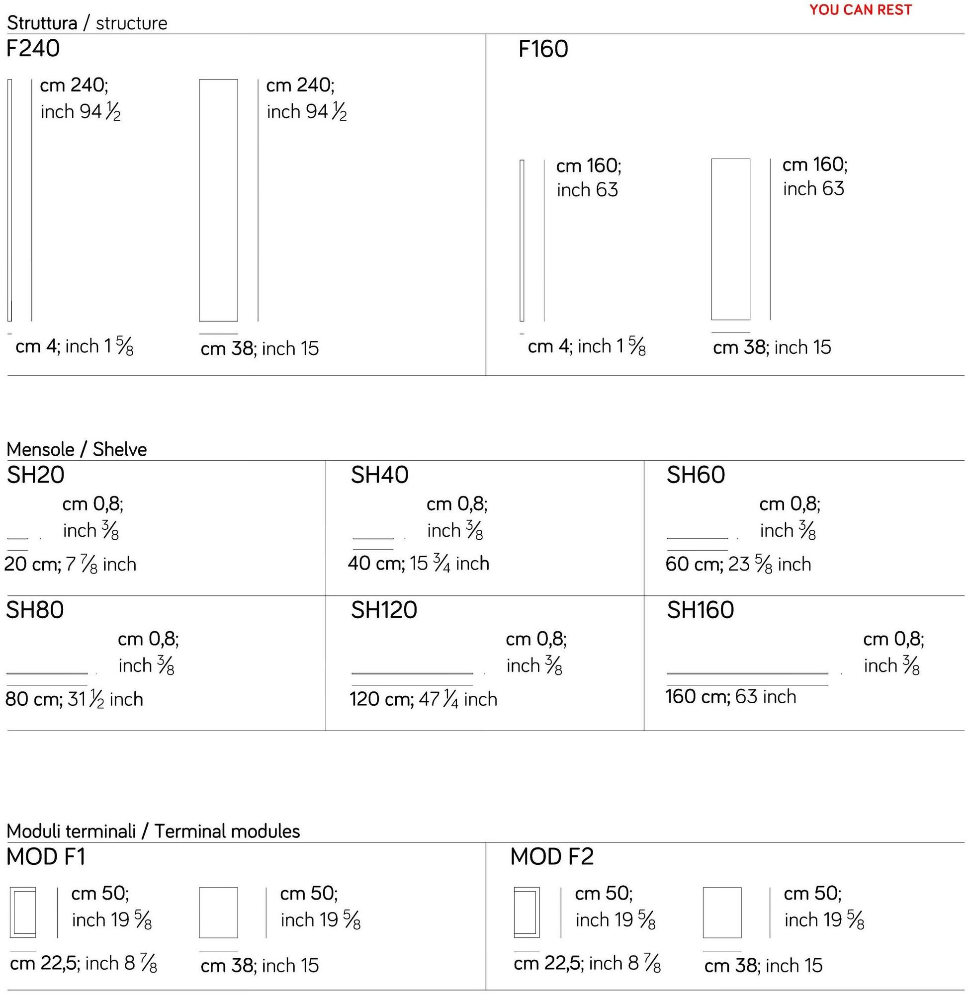AMURA Модульный деревянный книжный шкаф Sistema parere 1 sun-id-1399829 - Вид №9