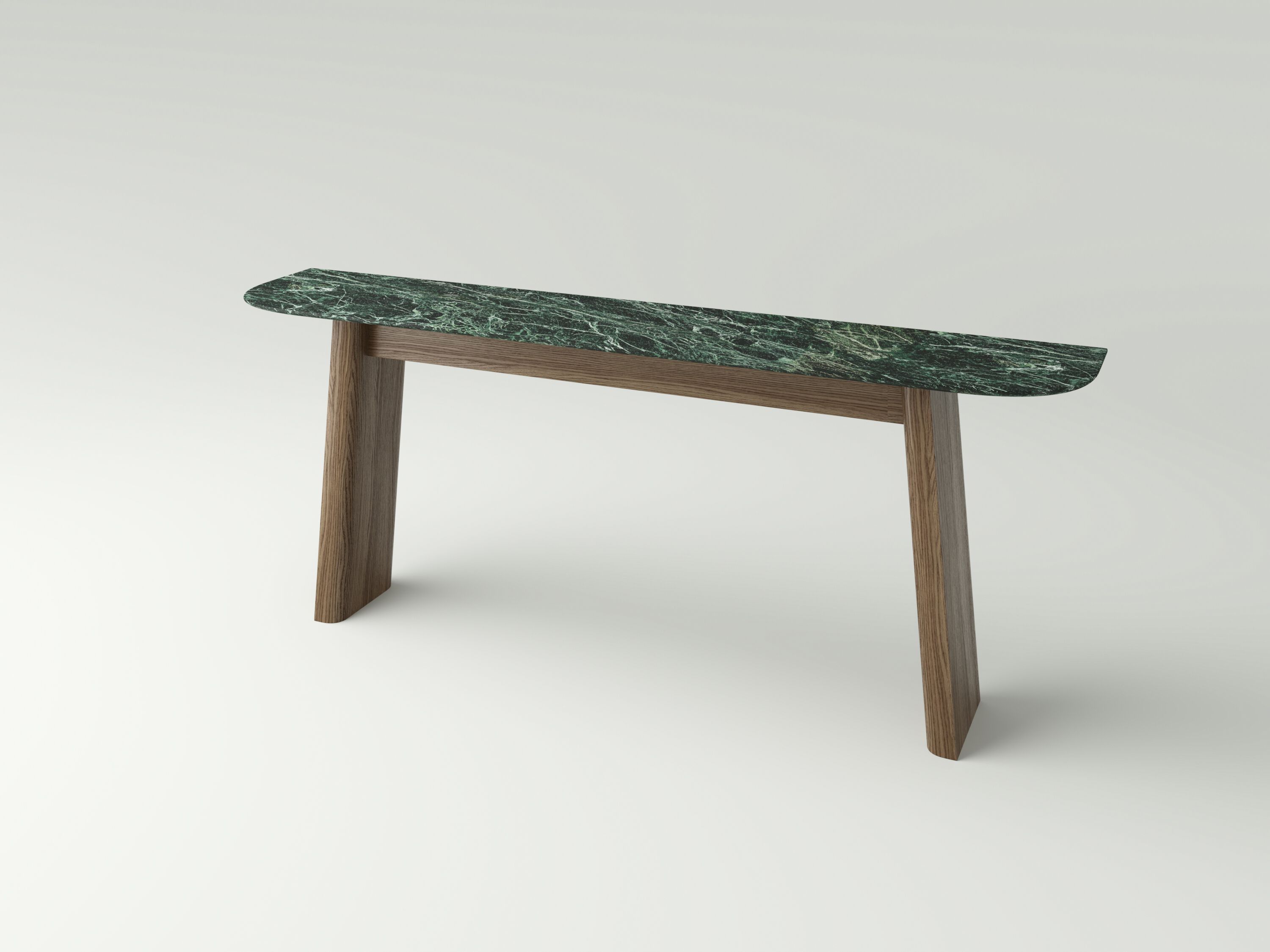 Консоль из орехового дерева с каменным верхом NITZAN HOME COMO ARCH-00151691