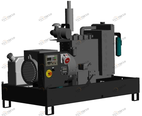 Дизельный генератор Pramac GBW45P sun-id-1035811
