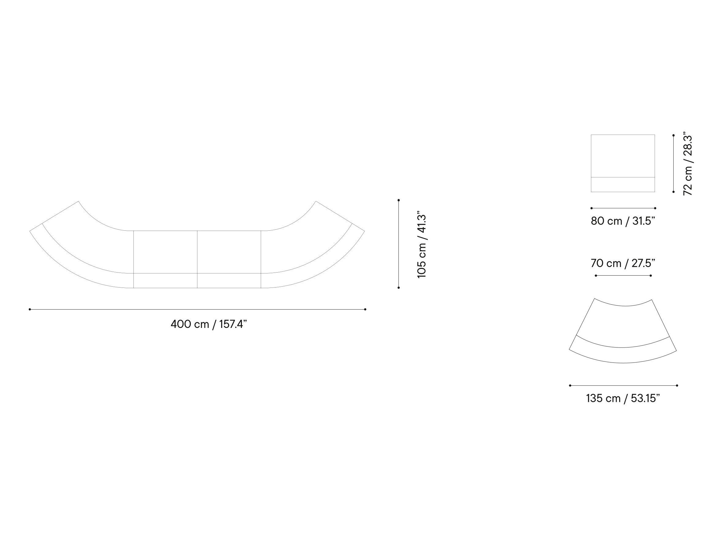 Модульный садовый диван iSimar Lagarto ARCH-00110510 - Вид №12