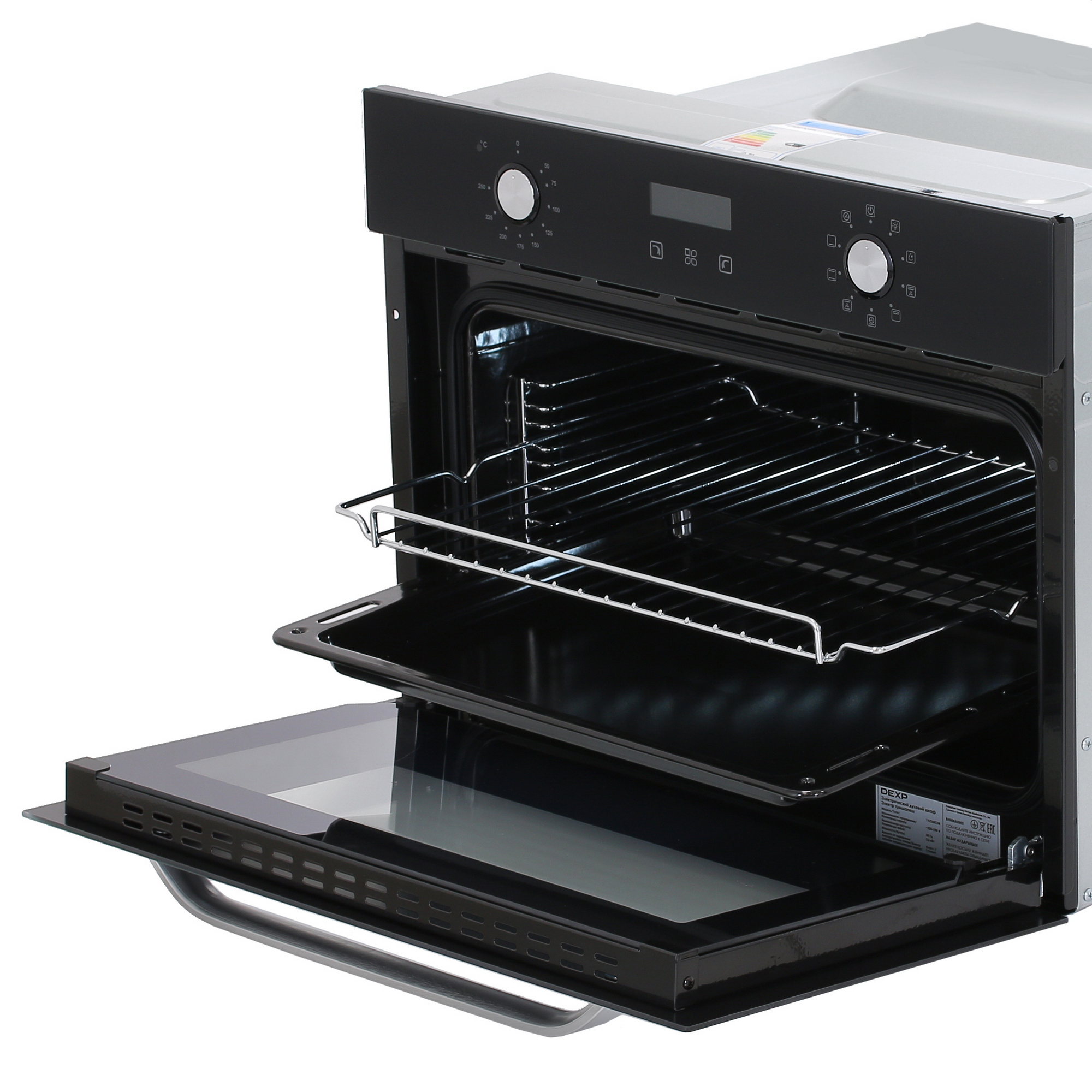 5404674 Электрический духовой шкаф DEXP 1YLO60CDB черный STDN-0127767 - Вид №5