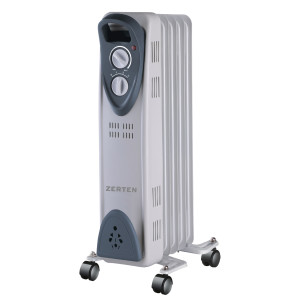 9021188 Масляный обогреватель Zerten MRT-10 серый
