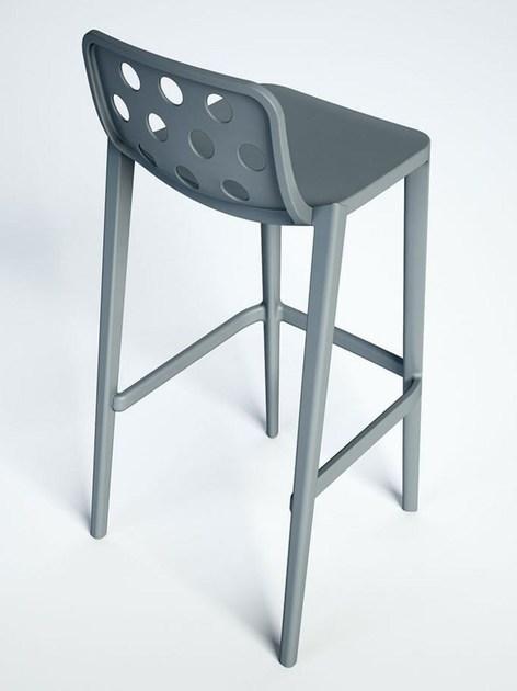 GABER Табурет из технополимера с подставкой для ног  382/a  - Вид №5