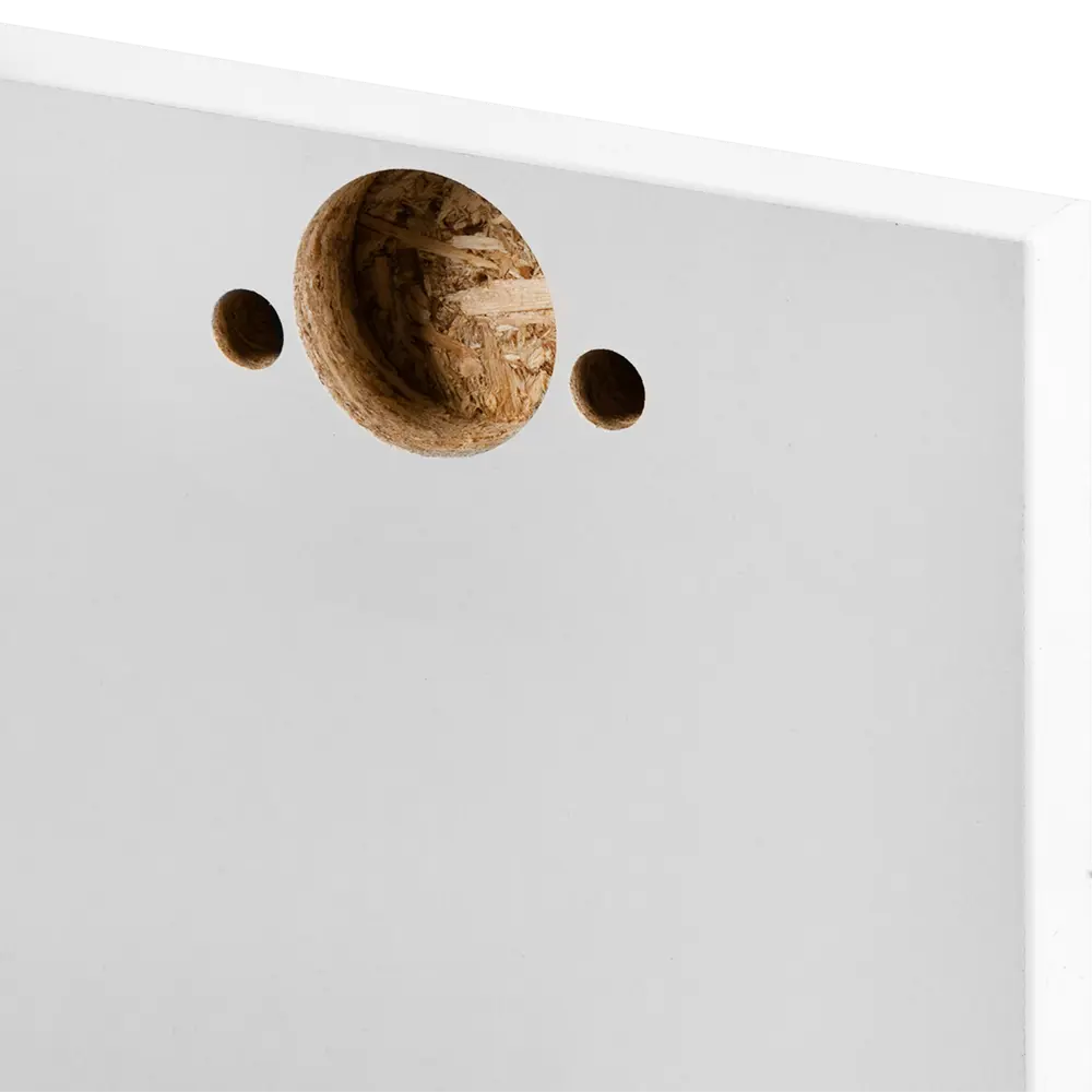 Фасад кухонный DELINIA ID Аша глянцевый белый 29.7x102.1 см 82011169 STLM-0883341 - Вид №4