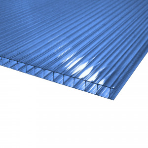 82432448 Поликарбонат сотовый 6 мм 2.1х3 м синий