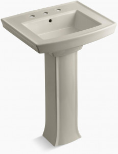 KOHLER Раковина Archer Pedestal 8 шт. K-2359-8-G9
