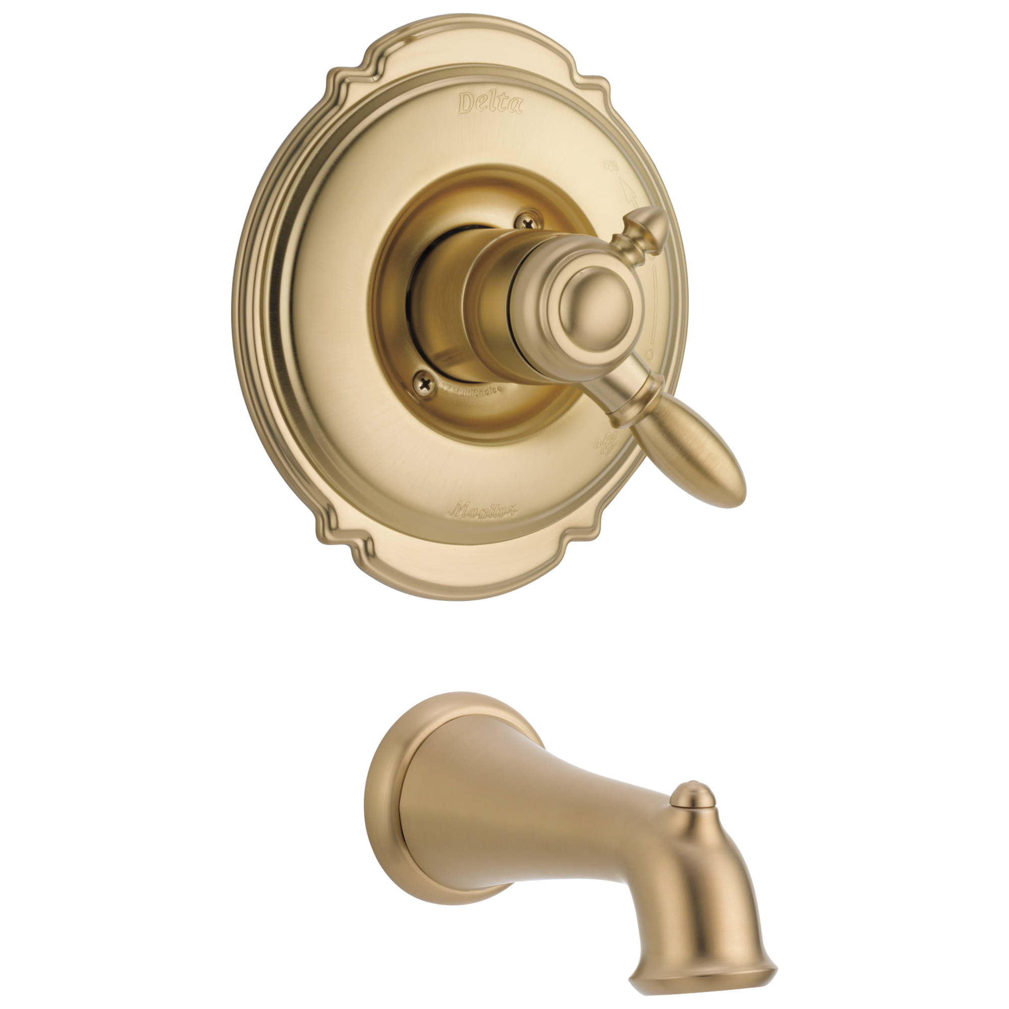 T17155-CZ Обрезка трубки Monitor® 17 Series Delta Faucet Victorian Шампанское бронза