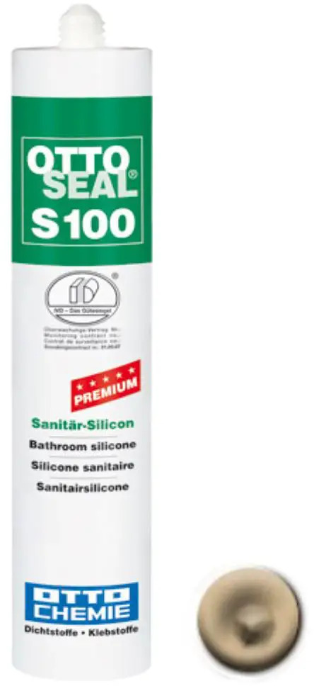 90778571 Профессиональный универсальный силиконовый герметик OTTO CHEMIE Ottoseal S100 С22 анемон, 300мл STLM-0854611