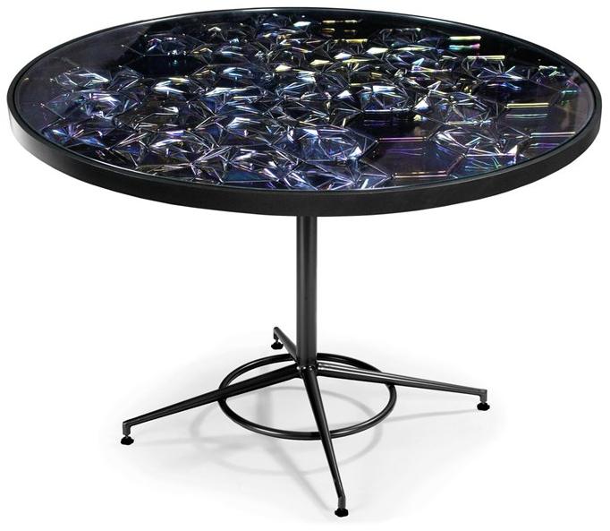 Theia Круглый керамический стол Maze sun-id-1502757 - Вид №1